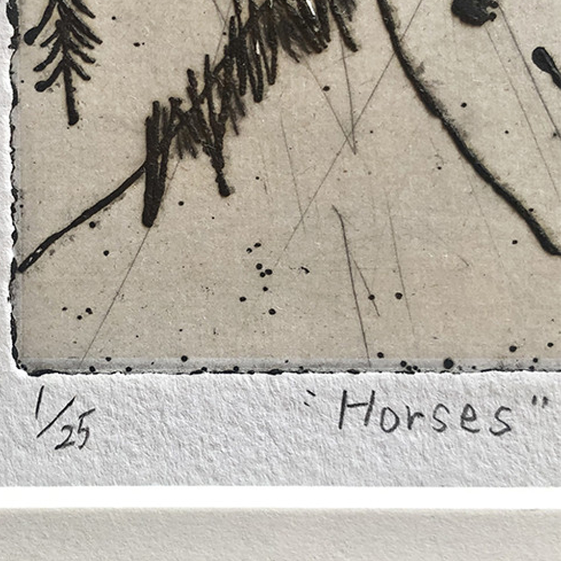 作品「Horses」