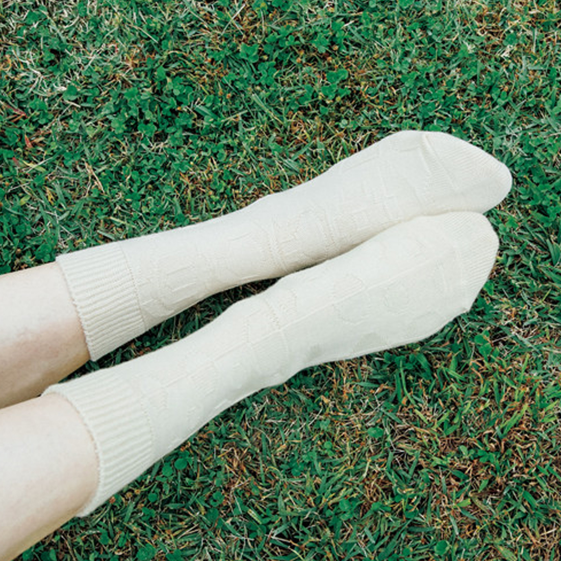 凸凹socks（WHITE）