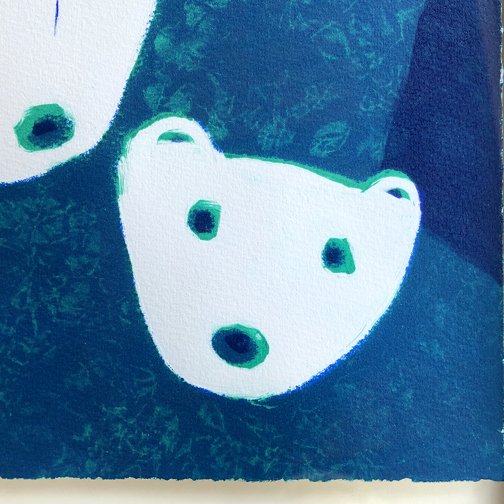 作品「White Bears」2