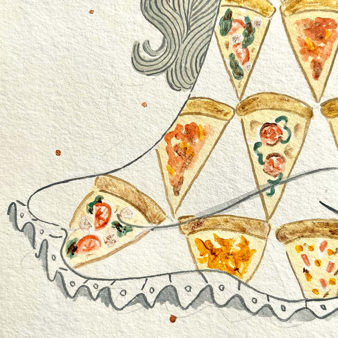 作品「私は好きでできている~pizza~」