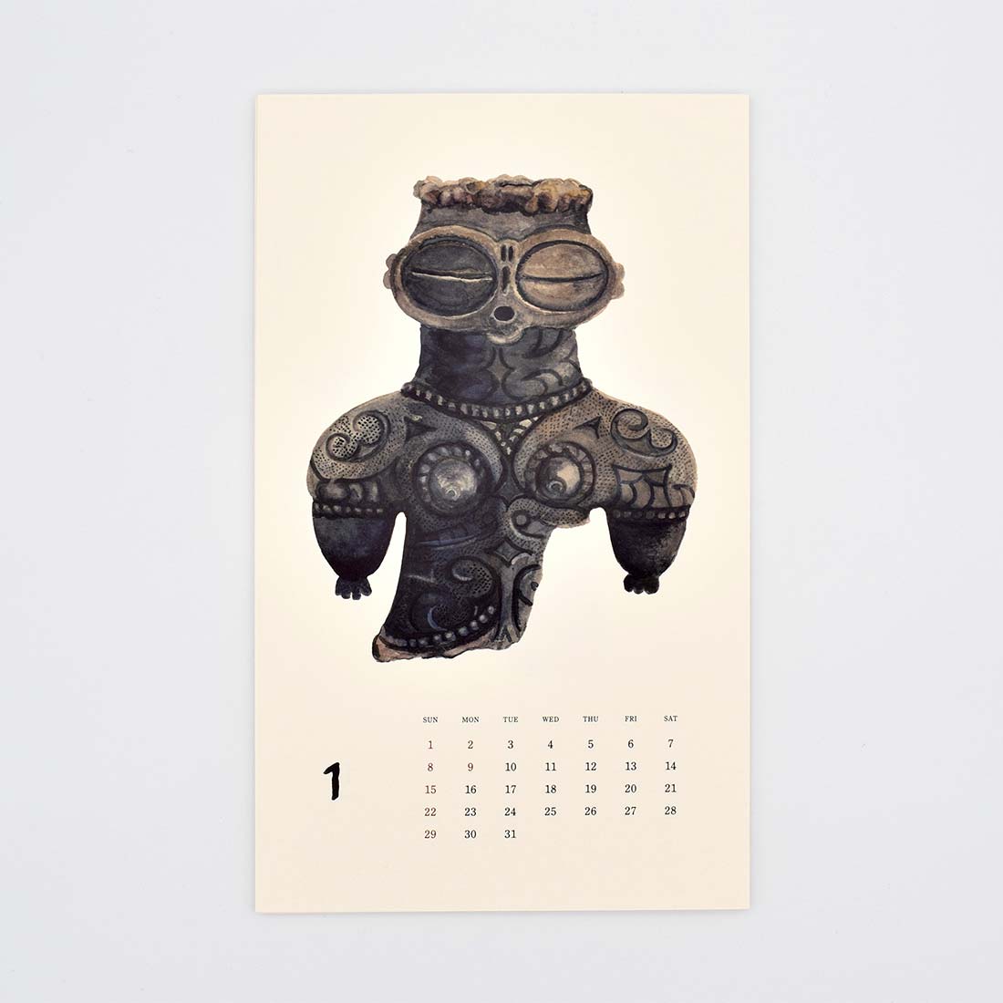 2023 縄文土偶カレンダー